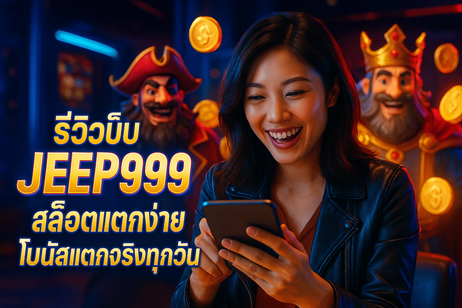 รีวิวเว็บ JEEP999 สล็อตแตกง่าย โบนัสแตกจริงทุกวัน